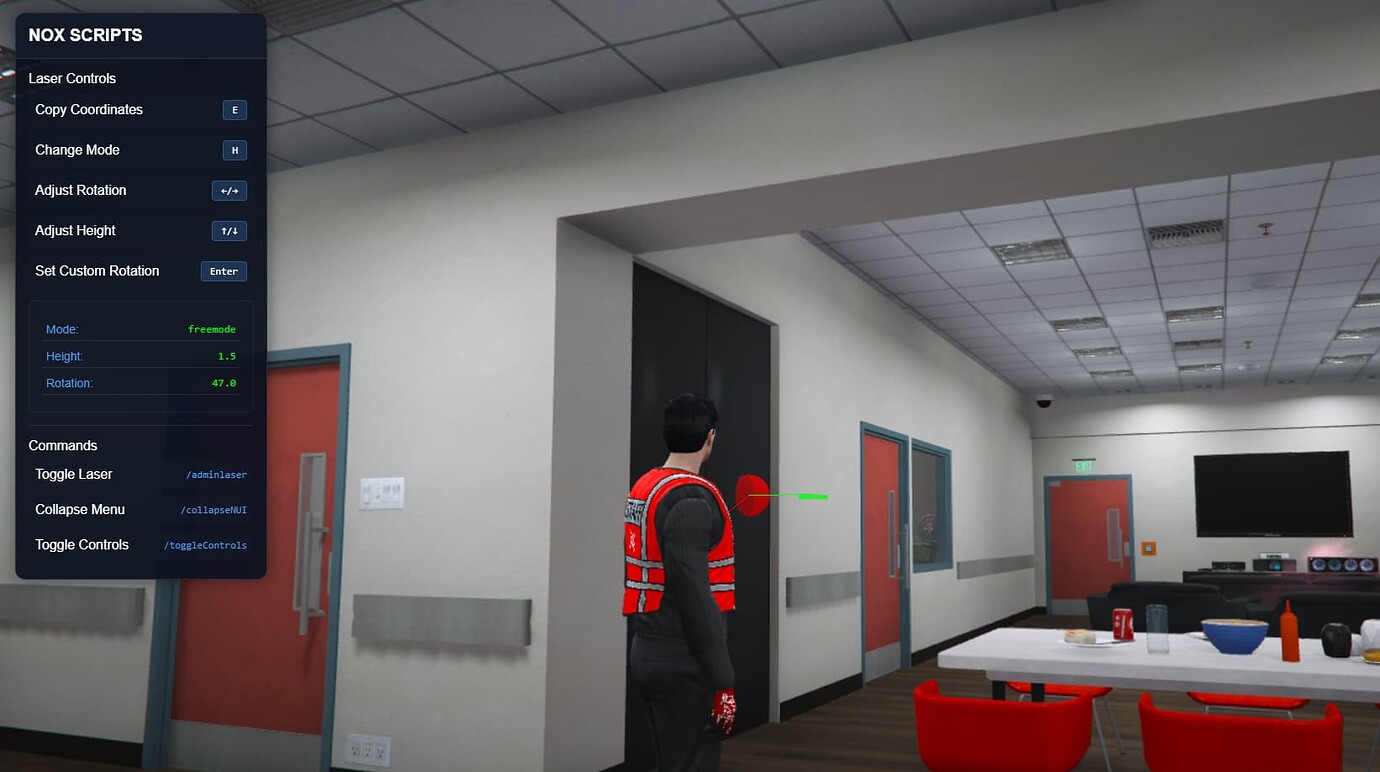 [FREE] [ESX ONLY] NOX DevLaser – Developer Laser Tool for FiveM [Escrow ...