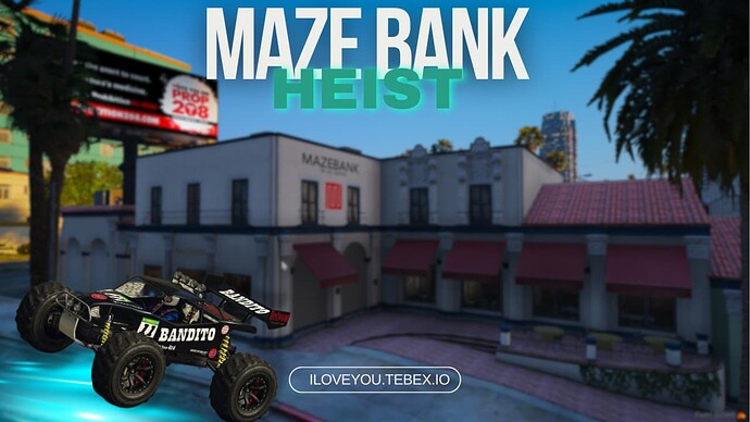 Mazebank Heist with RC car Thumbnail
