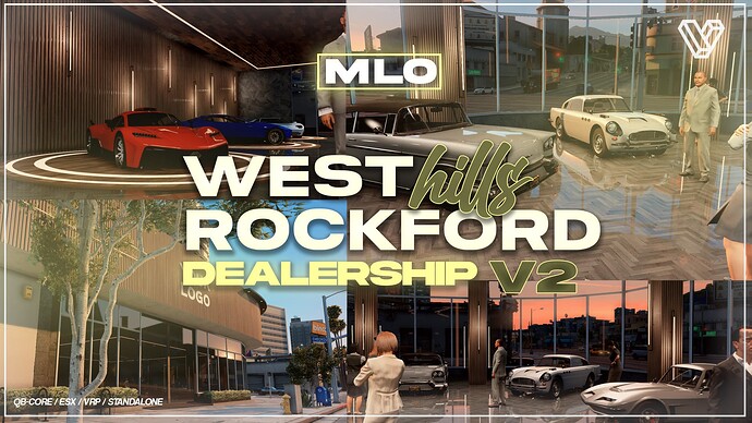 [MLO] Luxury Dealership  - West Rockford Hills V2 - vStudios Thumbnail