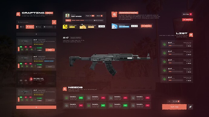 Advanced Crafting System | Levels • Membership • Boosts • Attachments thumbnail 2
