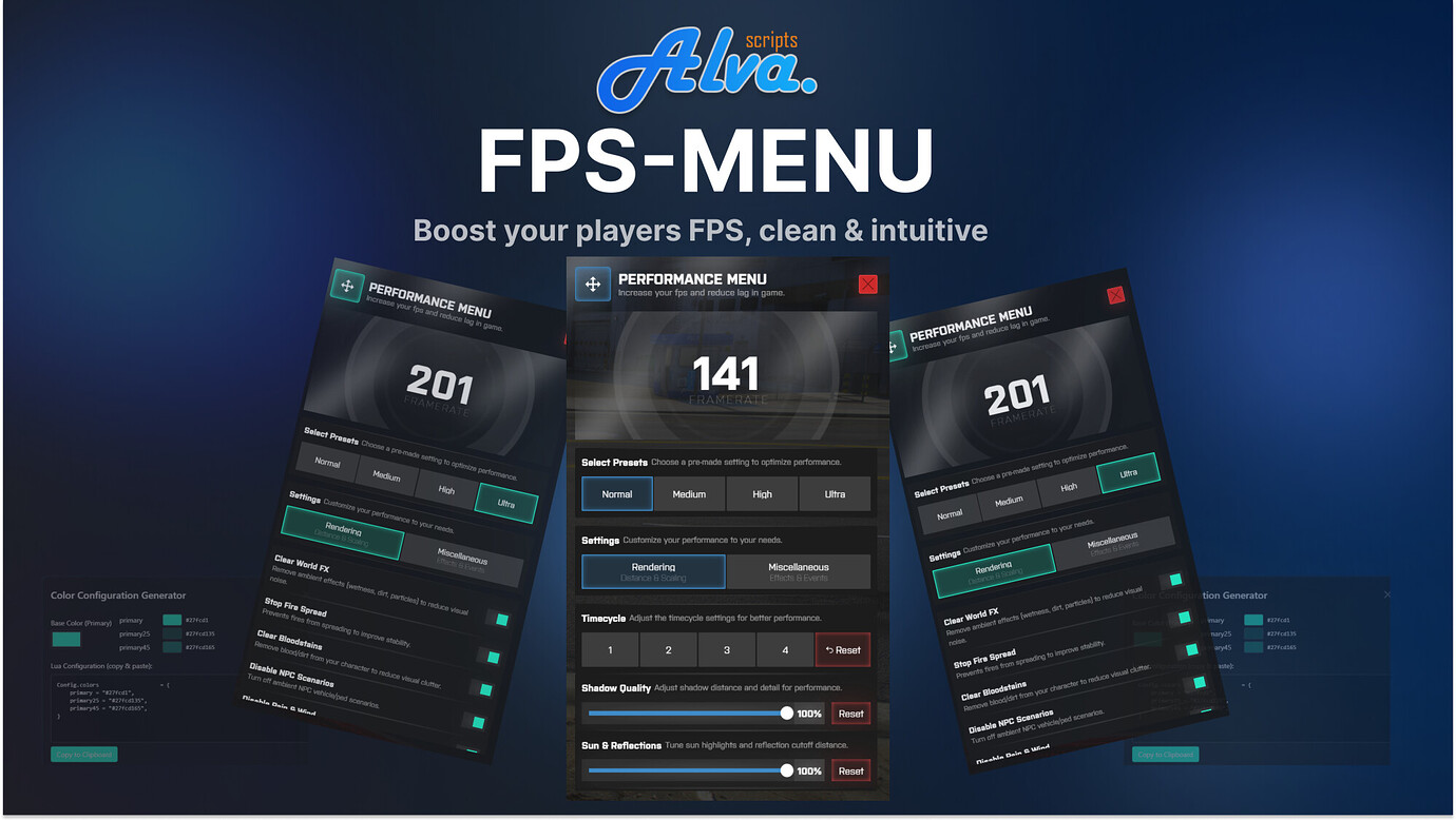 FPS-Menu / Performance Menu - FiveM Releases - Cfx Forum