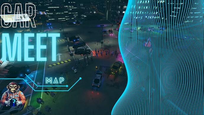 Gta v fivem map | jr car meet | drift race Thumbnail