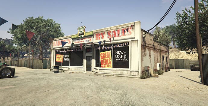 Larry’s Used Cars - Vanilla Used Car Dealership (FiveM MLO)