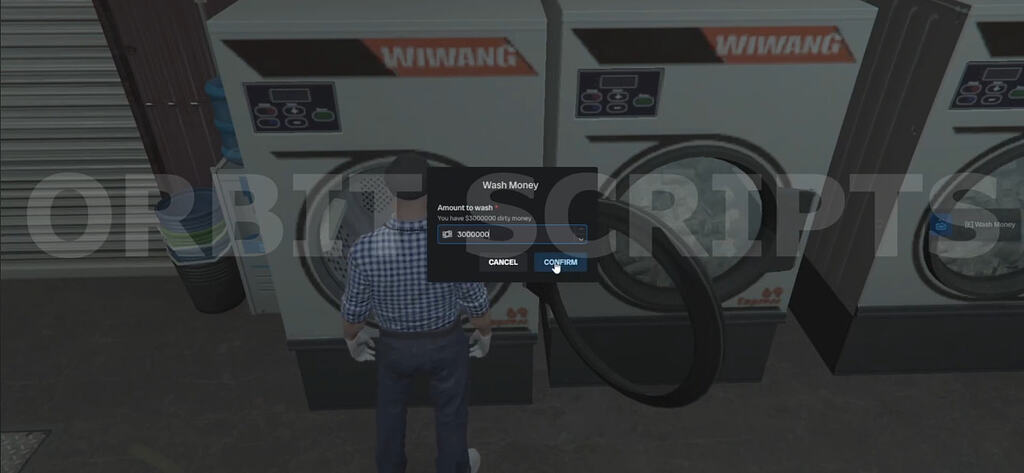[免费]轨道洗钱|将脏钱洗成干净的现金-FiveM插件网