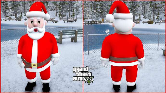 [PAID] Santa Claus Ped Mod for FiveM thumbnail 2