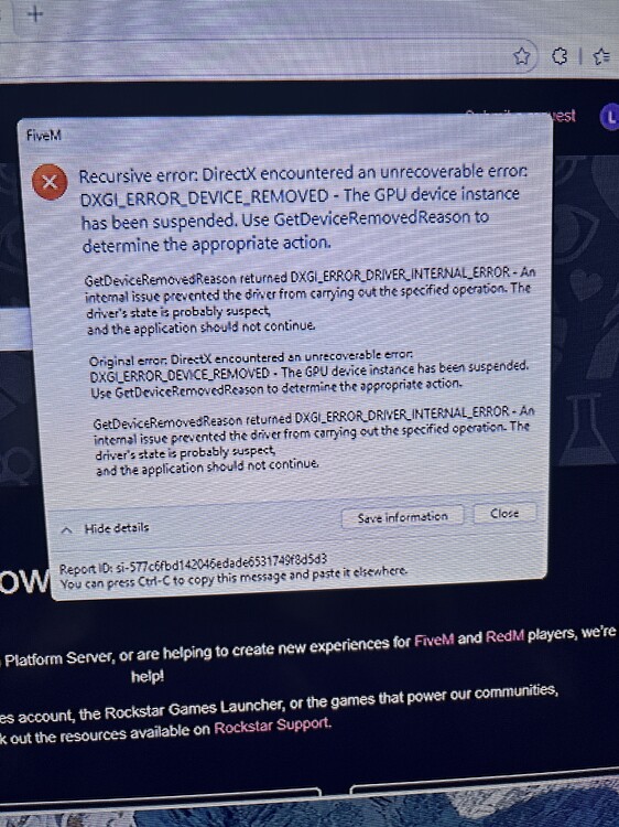 support needed - FiveM Client Support - Cfx Forum