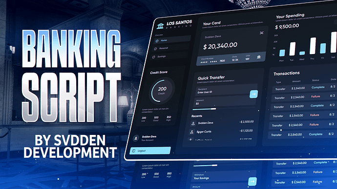 Premium Banking | ESX & QB & QBOX Thumbnail