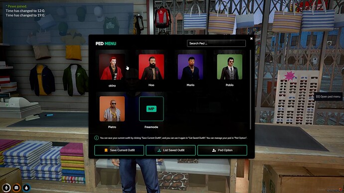 PED MENU - The Ultimate All-in-One Ped Management Script!  thumbnail 3