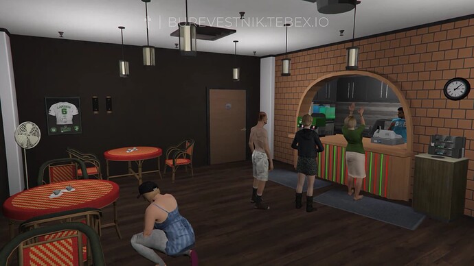 🍕 [Standalone][ESX][QBCore] Multiplayer pizzeria job | Pizza job delivery | UI | Burevestnik thumbnail 4