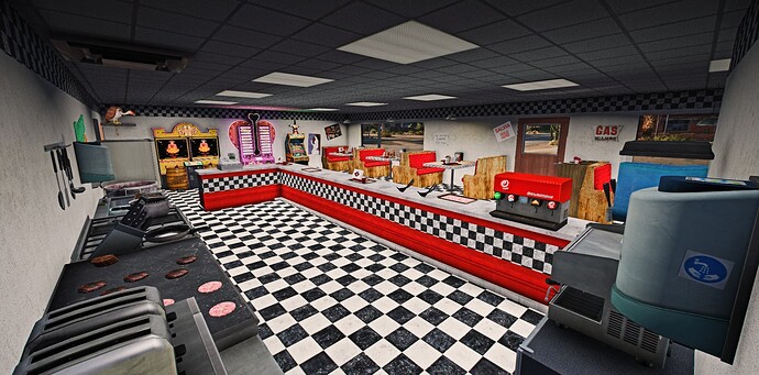 The Alamo Diner | FiveM MLO | Sandy Shores thumbnail 7