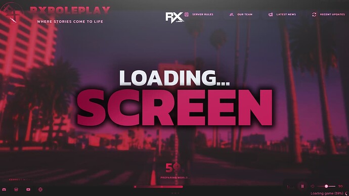 [NEW] Loading Screen | Modern & High Quality Introduction To Your Server! Thumbnail