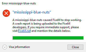 GTA rp error blue nuts