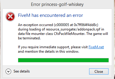 Game Crashes when joining a Server - FiveM Client Support - Cfx Forum