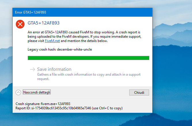 Crash after join server with new update - FiveM Client Support - Cfx Forum