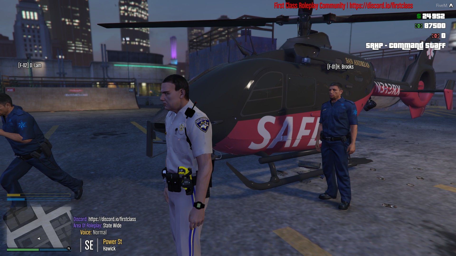 First Class Roleplay Community | Dedicated Server | Vmenu | http ...