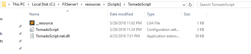 TornadoScript