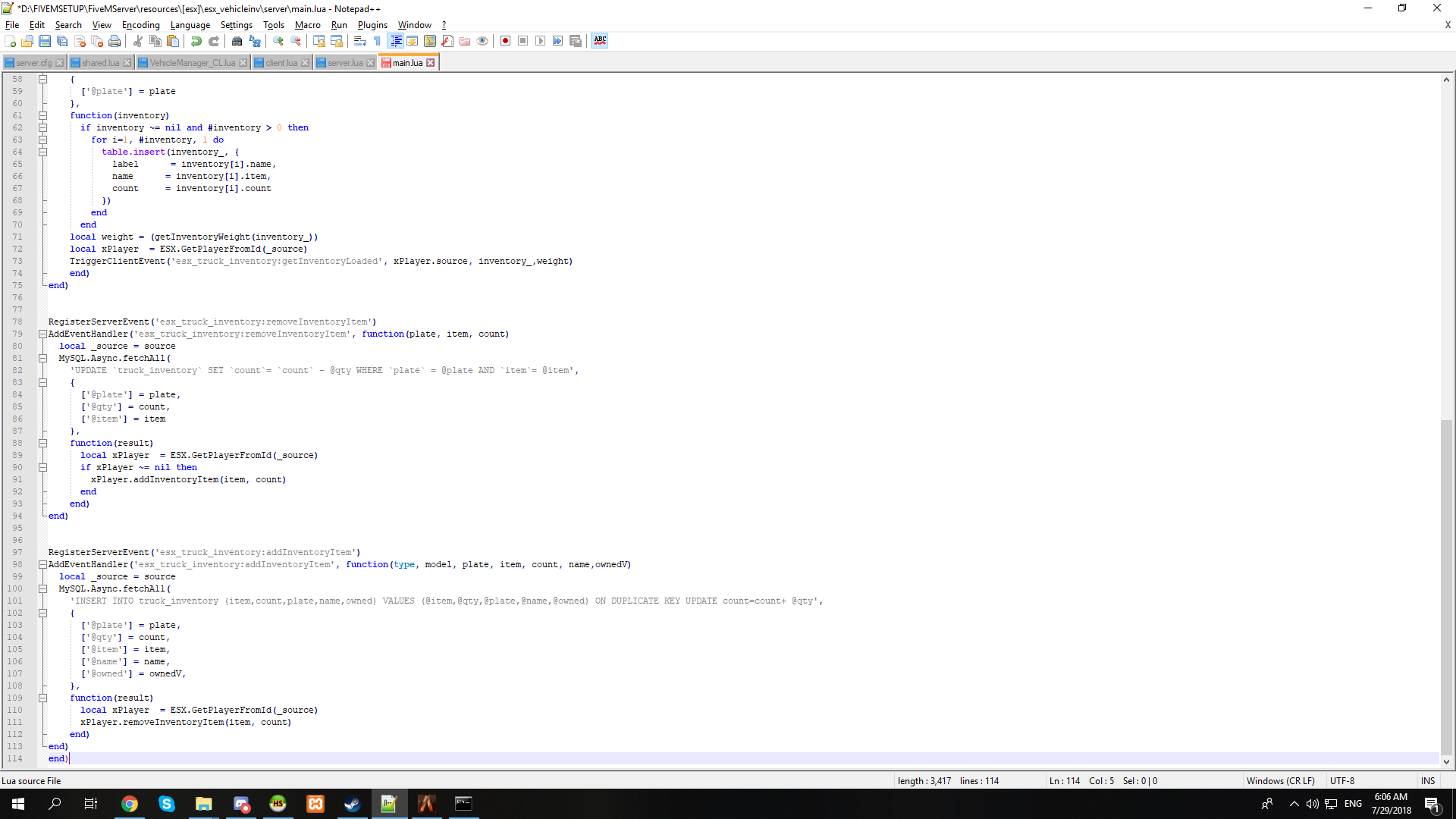 Error while loading a resource - Discussion - Cfx.re Community