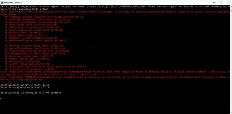 Help with sql error - Server Discussion - Cfx Forum