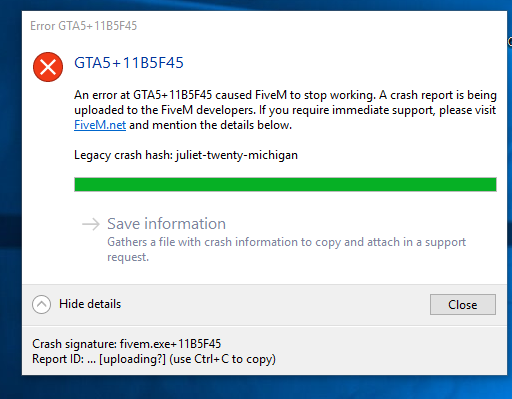 FiveM crashes on me - FiveM Client Support - Cfx Forum