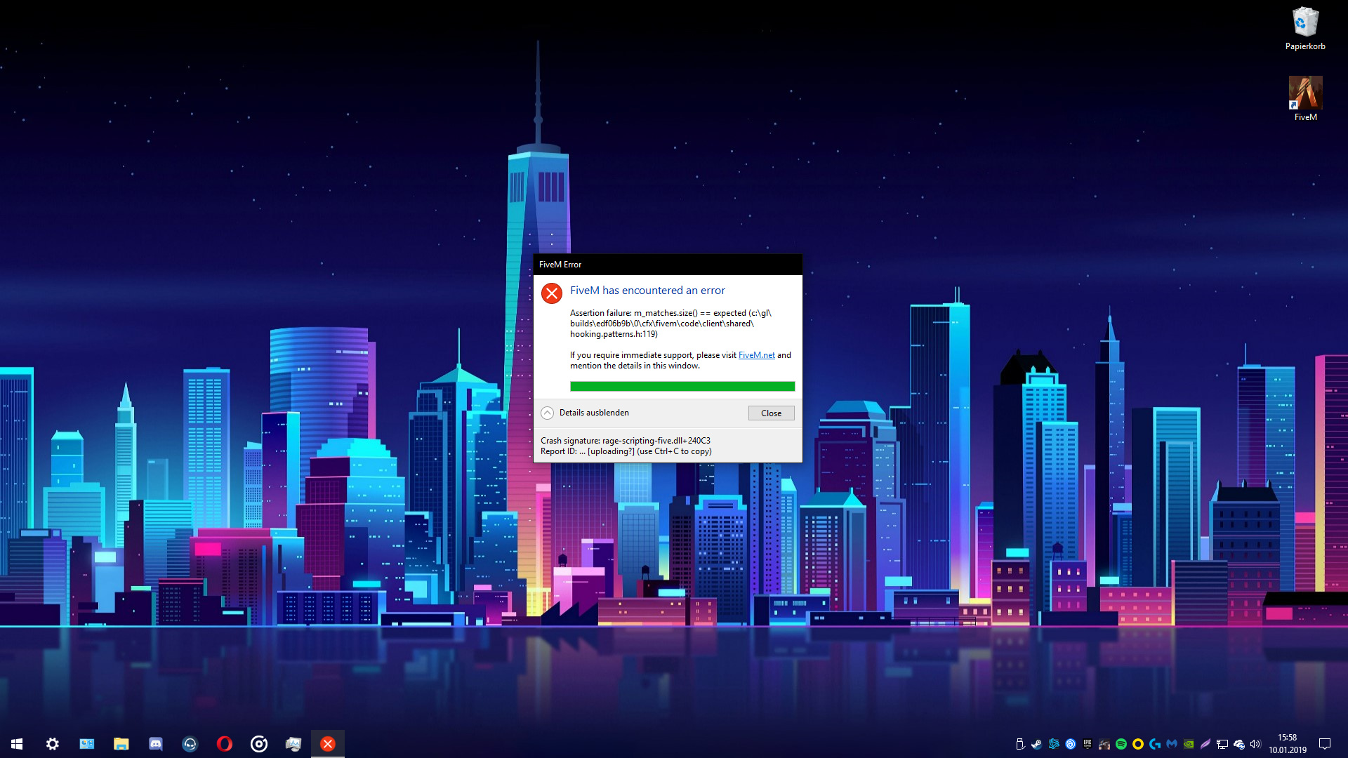 Crash after new Update - FiveM Client Support - Cfx Forum