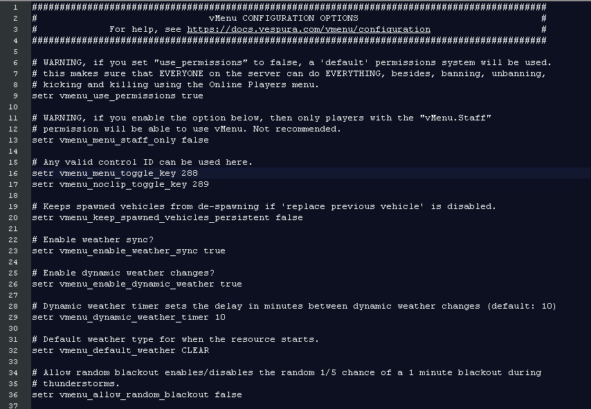 Vmenu Mod Menu vMenu - Page 126 - FiveM Releases - Cfx.re Community