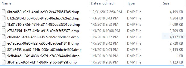 DMP Files