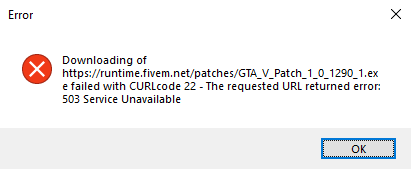 Error downloading FiveM - FiveM Client Support - Cfx Forum