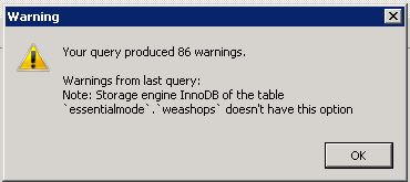 SQL db import error - Resource Support - Cfx.re Community