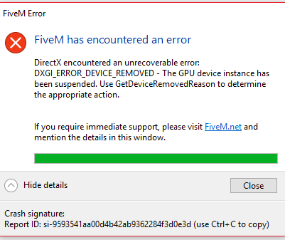 Hello help with crash - FiveM Client Support - Cfx Forum
