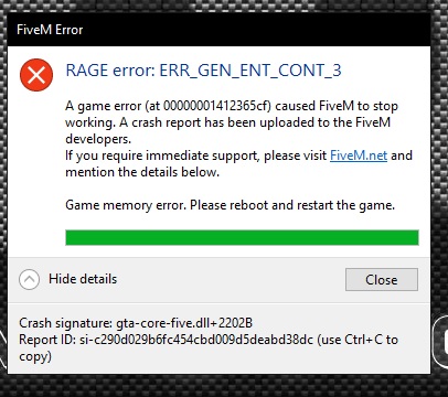 error