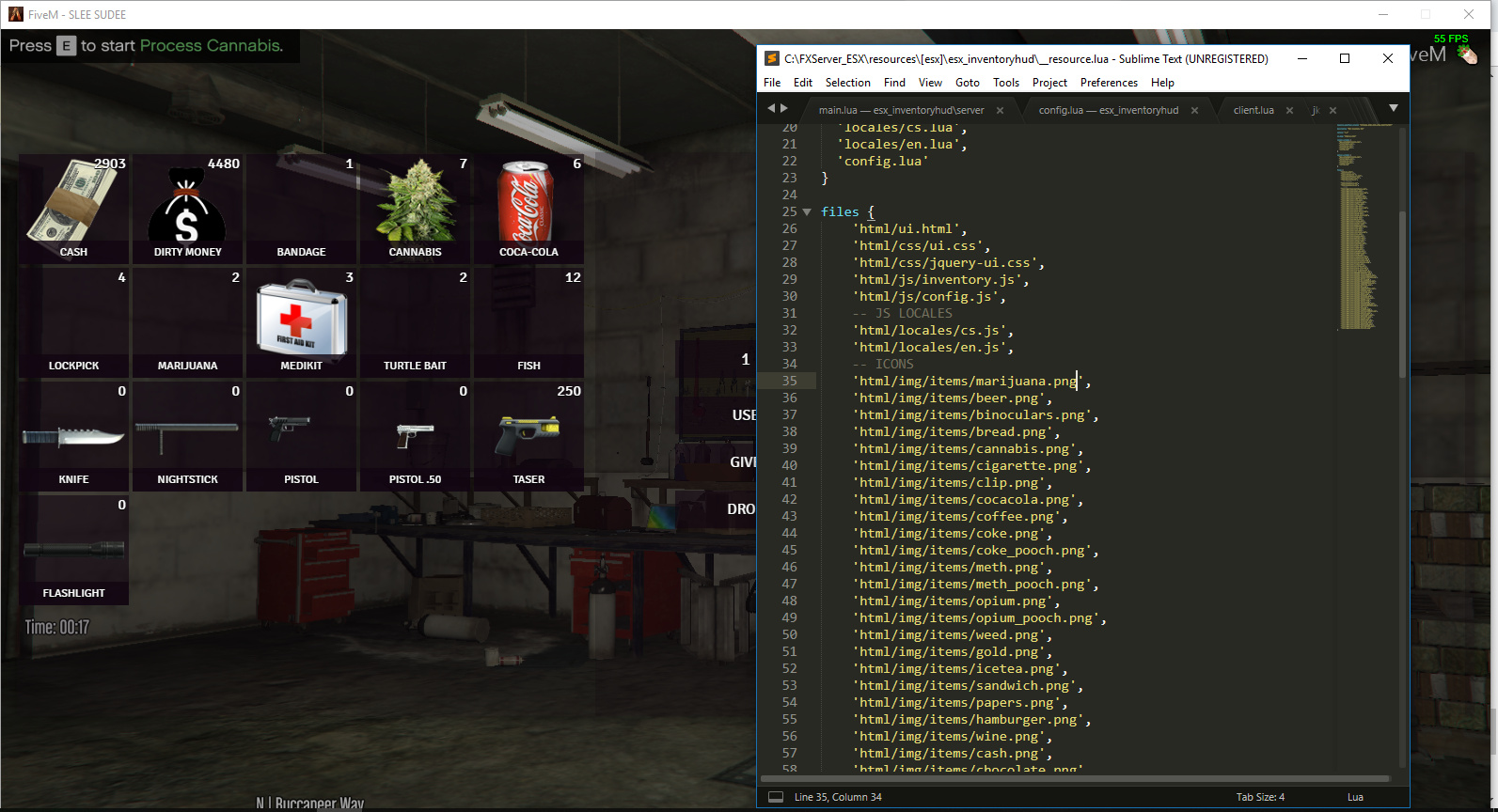[Release][ESX] Inventory HUD - 2.4 (properties, trunks, players, shops ...