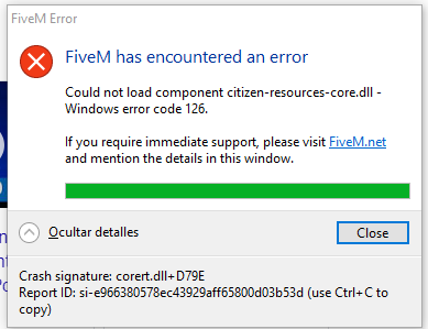 Error 126 when downloading - FiveM Client Support - Cfx Forum