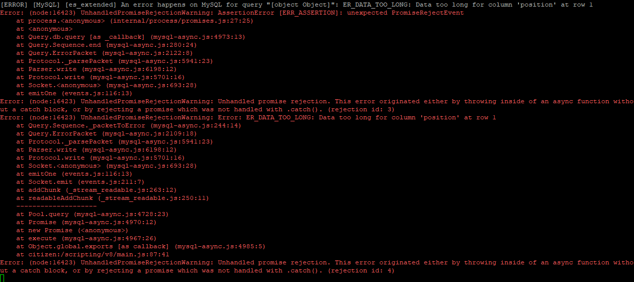 [help] error? - Discussion - Cfx.re Community