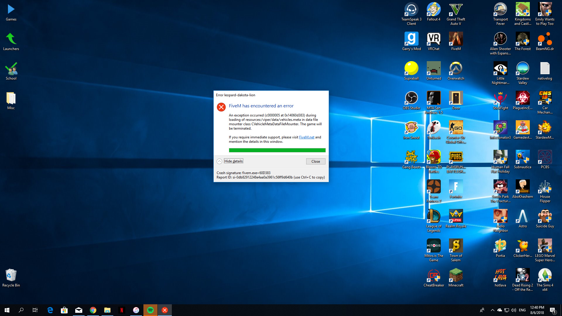 Crash when I join and load a server - FiveM Client Support - Cfx.re ...