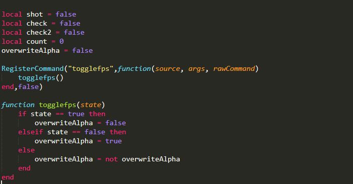 [help] Problem with toggle command (fixed) - Discussion - Cfx Forum