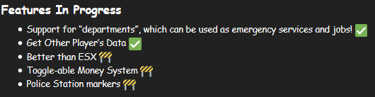 [Preview] Advanced Roleplaying Framework (ARF) - Discussion - Cfx Forum