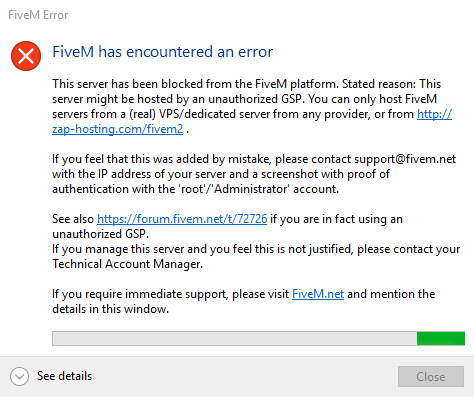 My server keeps crashing - FiveM Client Support - Cfx.re Community