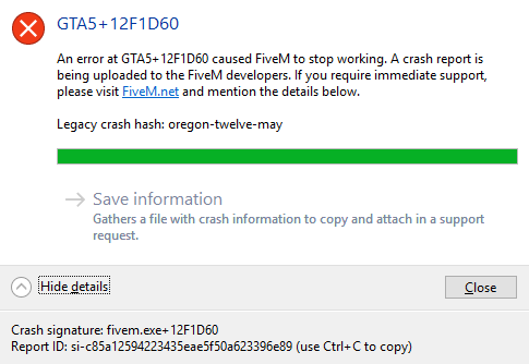FiveM crashing Jayden H - FiveM Client Support - Cfx Forum