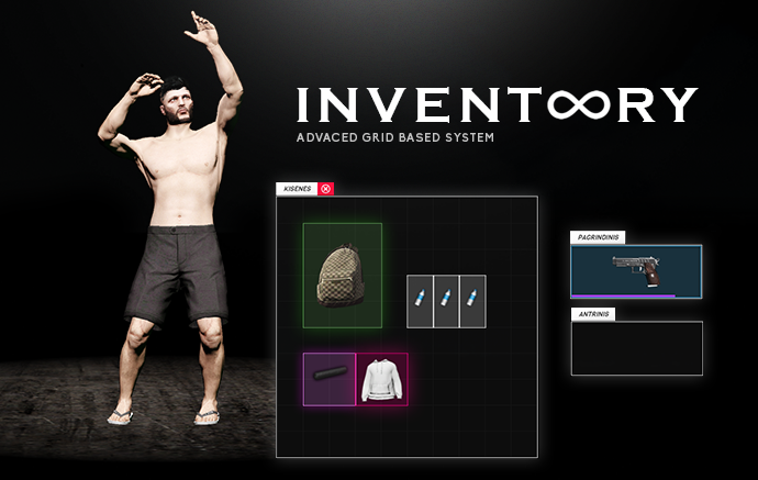 ♾️ Core Inventory [QB/ESX] - Advanced grid-based Inventory thumbnail 3
