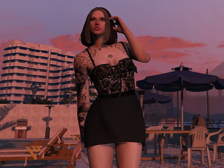 [Paid] [Clothes] Lace Dress Thumbnail