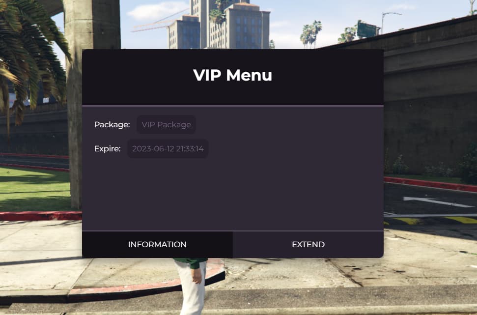 vipmenu