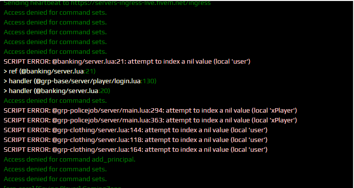 Getting some Script Errors - Resource Support - Cfx.re Community