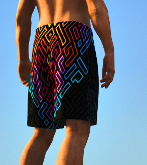 [RELEASE][PAID]Retextured 16 short for men[OPTIMISATION] thumbnail 16