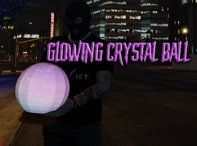 Glowing Crystal Ball Thumbnail