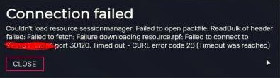 "Couldnt load resource sessionmanager" - Server Discussion - Cfx Forum