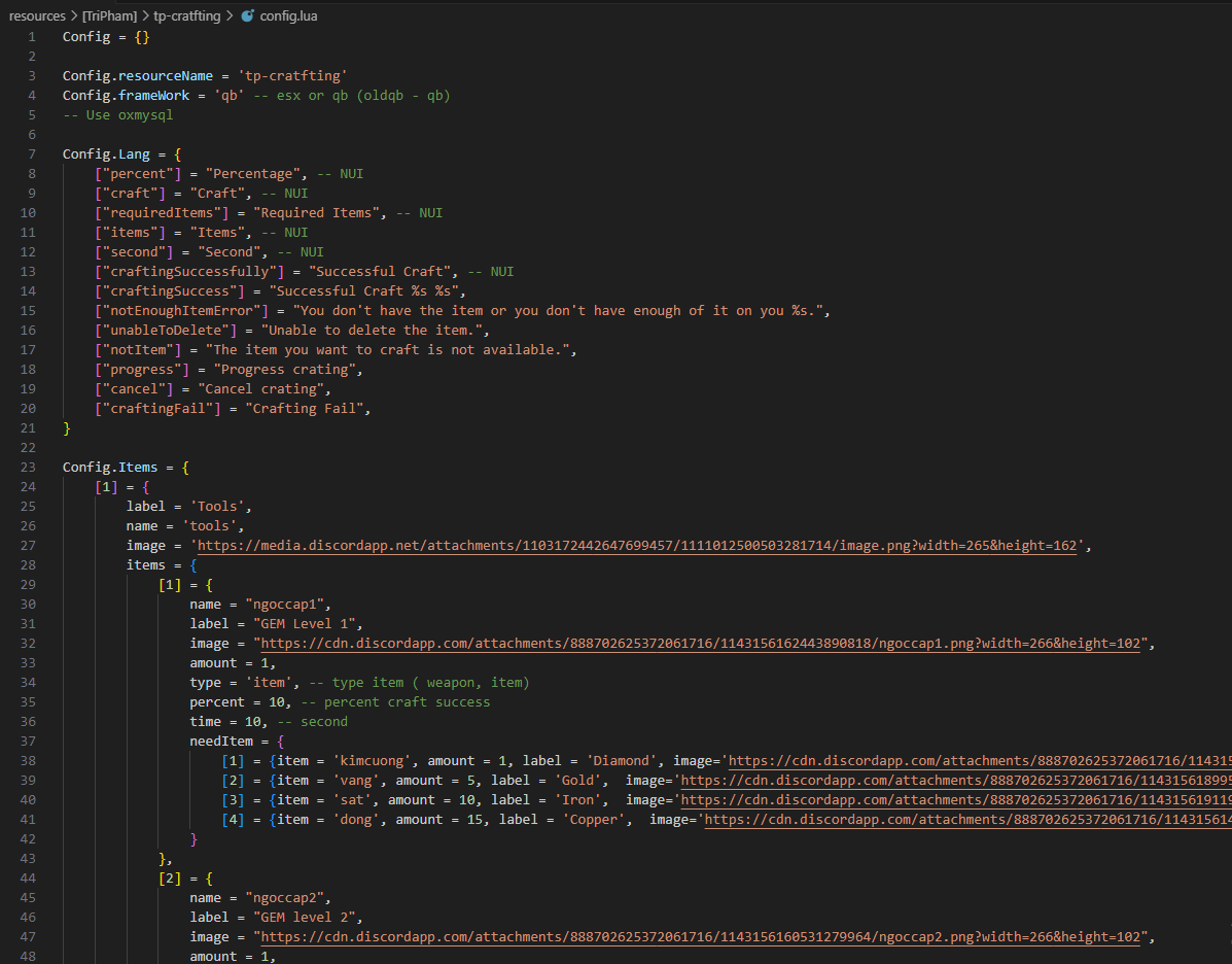 [PAID] [QB/ESX] Advanced crafting system thumbnail 2