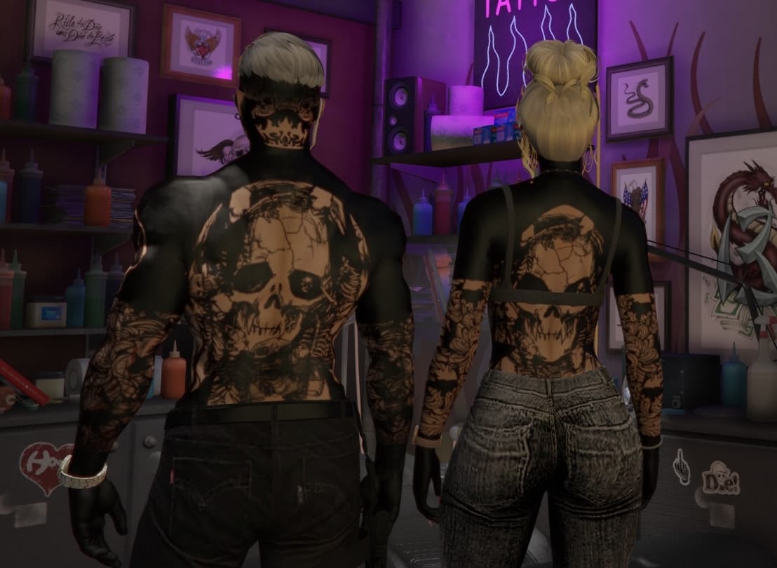 😈 spiky tattoo thumbnail 2