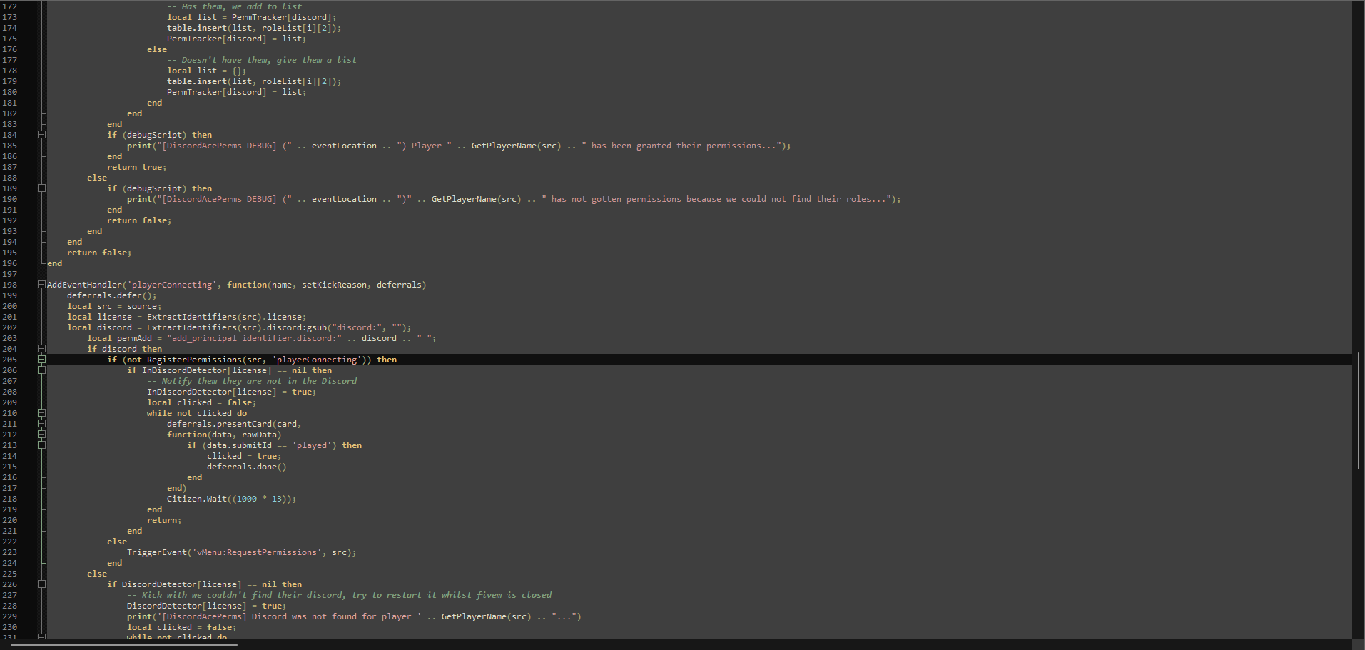 Discordaceperms error resource support cfx re community