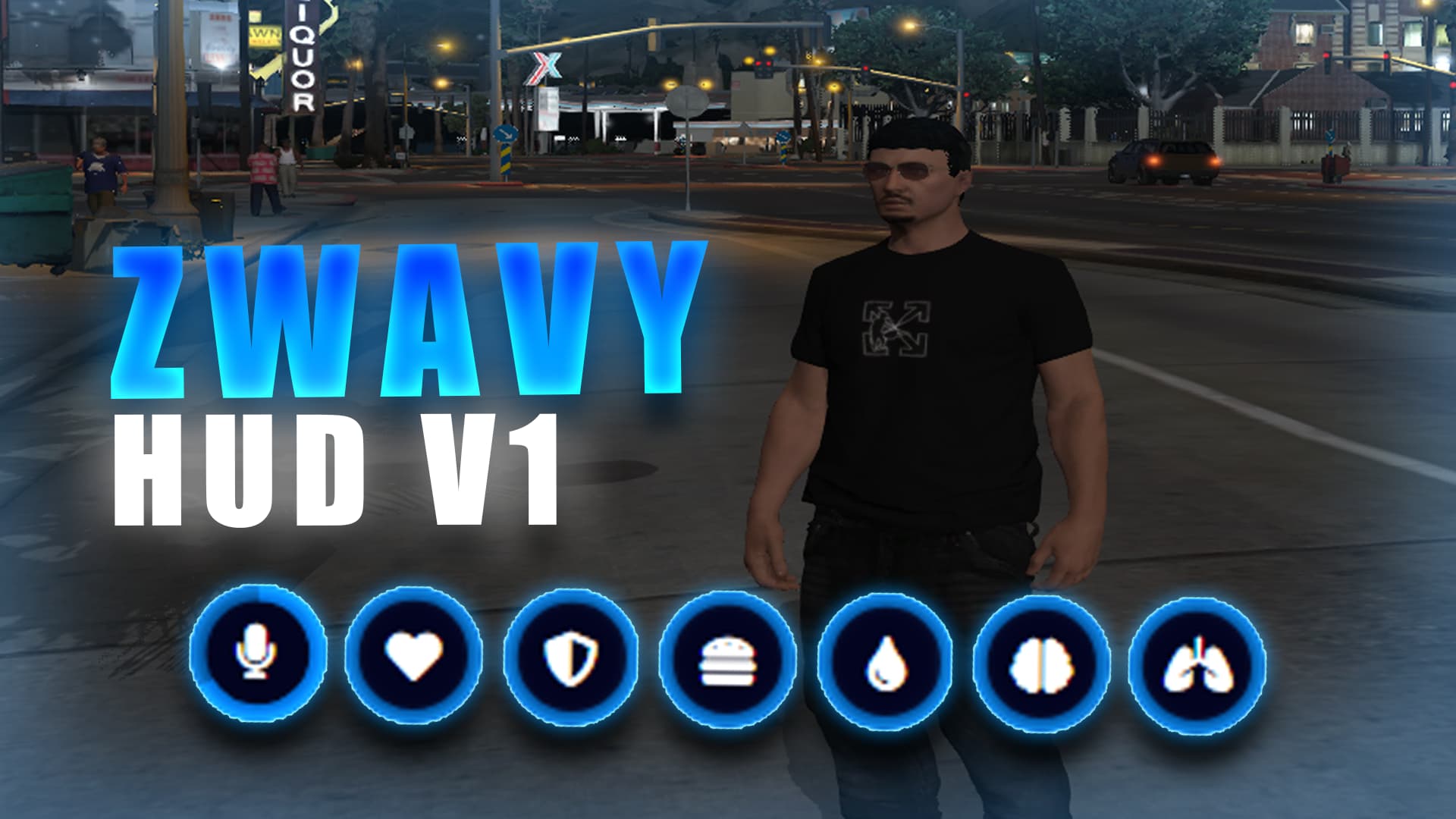 [PAID][ESX] Zwavy Hud V1 - FiveM Search