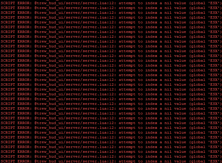 Esx bug - ES/ESX - Cfx Forum